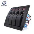 Genuine marine 12 volt off road yahama racing switch panel with circuit breakers utv main switch panel